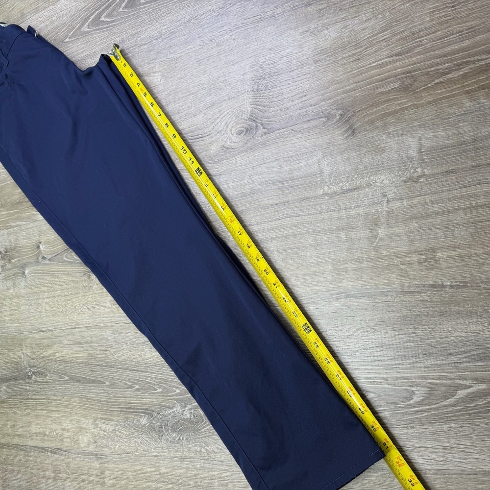 Peter Millar Mens Blue Performance Stretch EB66 Golf Trouser Pants 36x32 - Picture 13 of 14
